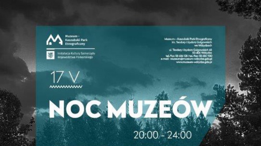 To będzie noc pełna wrażeń. Za chwilę szczegóły Nocy Muzeów w Kaszubskim Parku Etnograficznym we Wdzydzach koło Kościerzyny