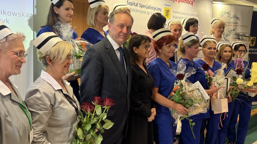 W Szpitalu Specjalistycznym w Kościerzynie odbyły się obchody Międzynarodowego Dnia Pielęgniarki i Położnej FOTO