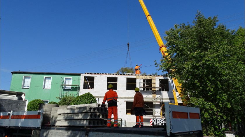 Trwa rozbudowa Szkoły Podstawowej w Wiśniewie, w gminie Sępólno Krajeńskie FOTO