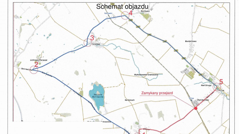 Rusza naprawa torowiska w Silnie. Przejazd od 7 maja będzie przez tydzień zamknięty. Wyznaczono objazdy