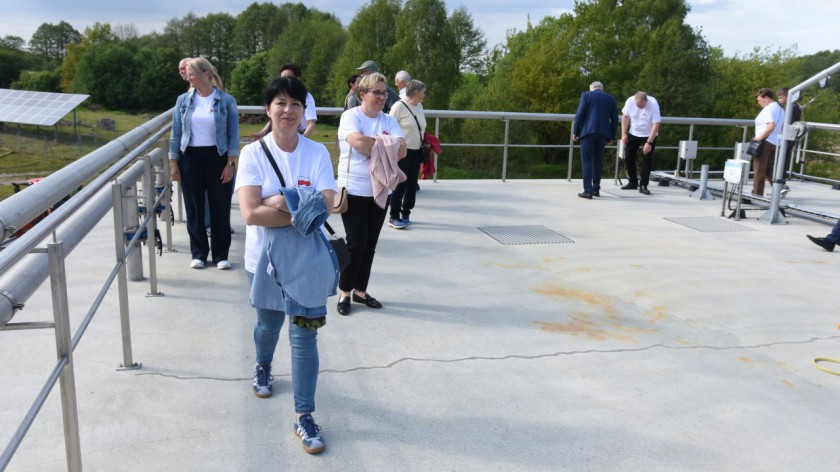 Uroczyste otwarcie nowej oczyszczalni ścieków oraz festyn samorządowy w Tuchomiu FOTO