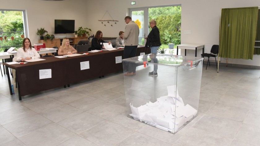 Głosowanie w Chojnicach. Nazwiska dwóch głównych kandydatów pojawiały się najczęściej SONDA