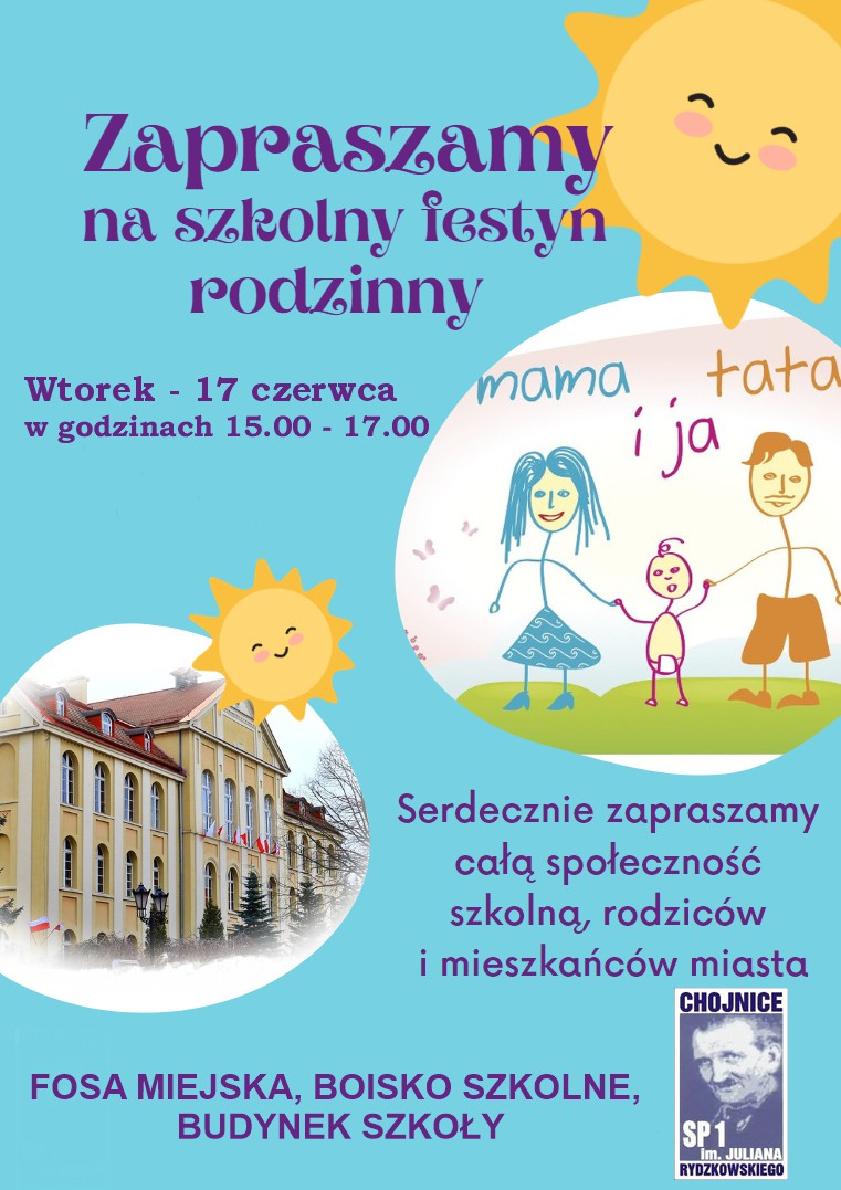 W chojnickiej fosie odbędzie się dziś festyn rodzinny "Mama, tata i ja"