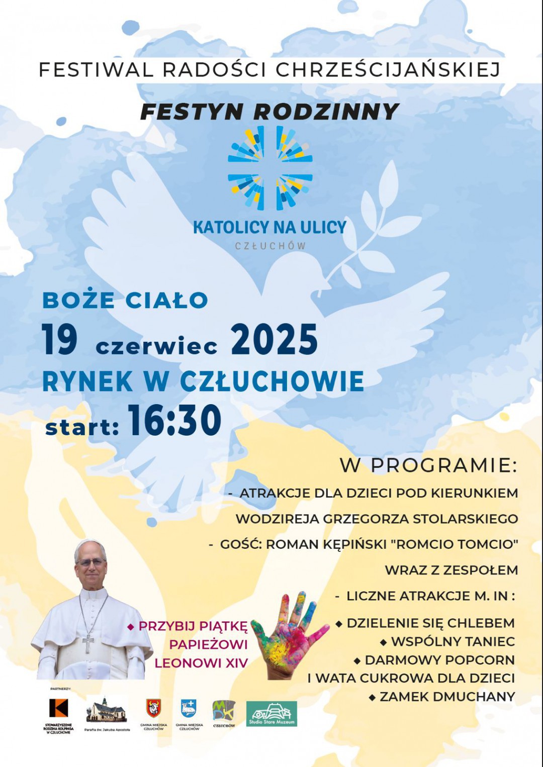"Katolicy na ulicy". Dziś (19.06.) kolejna edycja festiwalu radości chrześcijańskiej w Człuchowie