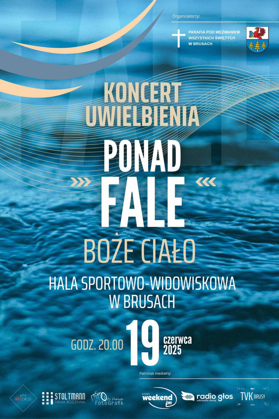 W Brusach w święto Bożego Ciała odbędzie się Koncert Uwielbienia Ponad Fale. Wystąpi tu blisko 100-osobowy ch&oacute;r (ROZMOWA)