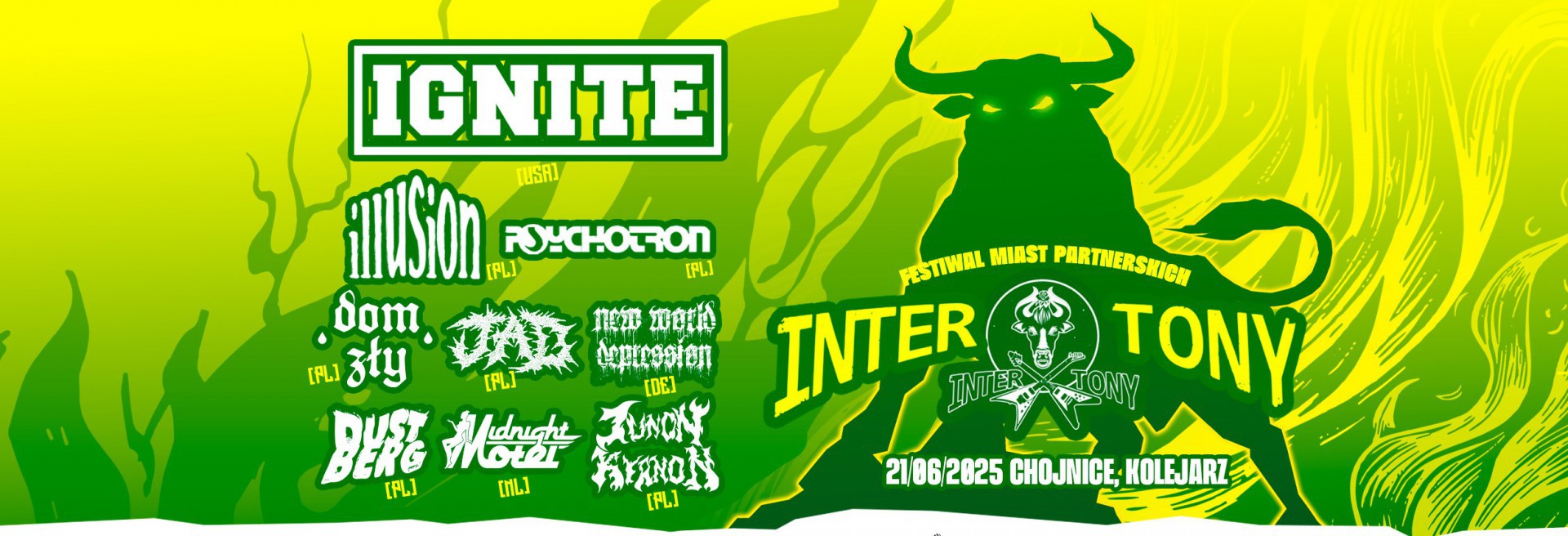 10 edycja InterTony Festiwal już jutro (21.06.2025) w Chojnicach. W Weekend FM organizatorzy i żywa legenda polskiego metalu