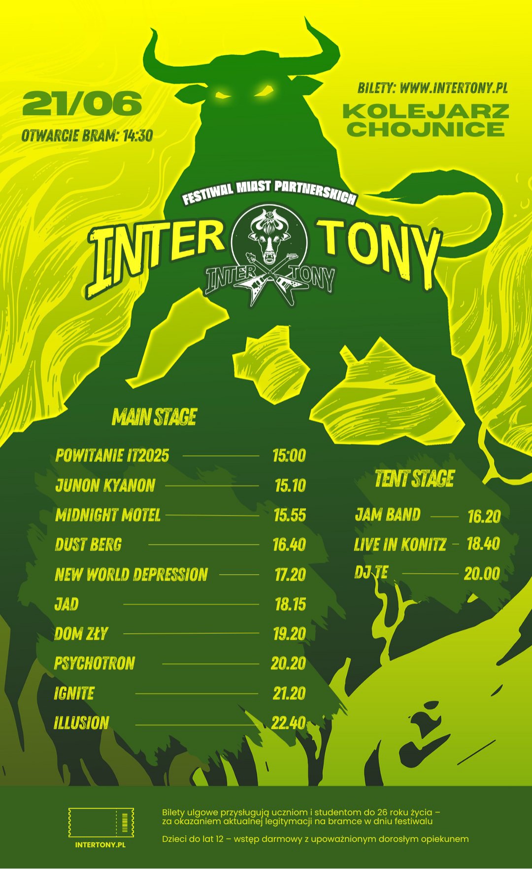 10 edycja InterTony Festiwal już jutro (21.06.2025) w Chojnicach. W Weekend FM organizatorzy i żywa legenda polskiego metalu