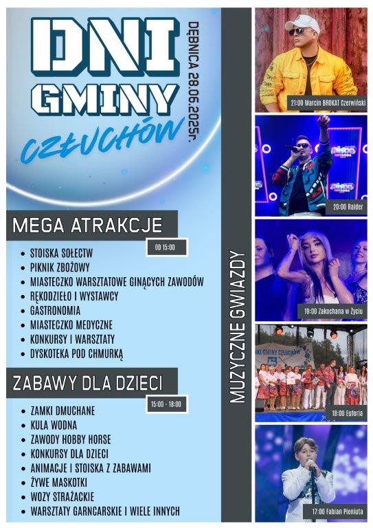 Jutro (28.06) w Dębnicy odbędą się Dni Gminy Człuch&oacute;w