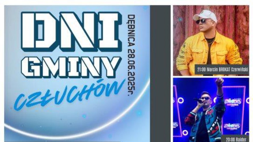 Jutro 28.06 w Dębnicy odbędą się Dni Gminy Człuchów