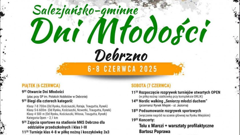 Ruszyły Salezjańsko-Gminne Dni Młodości w Debrznie. Czekają nas trzy dni różnych wydarzeń