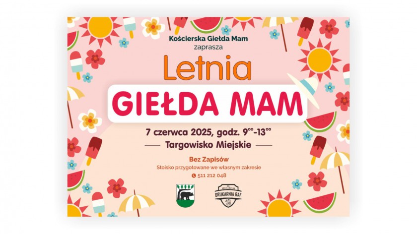 Letnia giełda mam w Kościerzynie. To okazja, aby przewietrzyć szafę i nabyć coś ciekawego