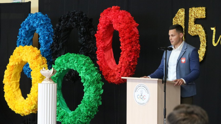 Noszą imię Polskich Olimpijczyków i mają swojego olimpijczyka. Zespół Szkół Sportowych w Człuchowie świętuje 15-lecie FOTO