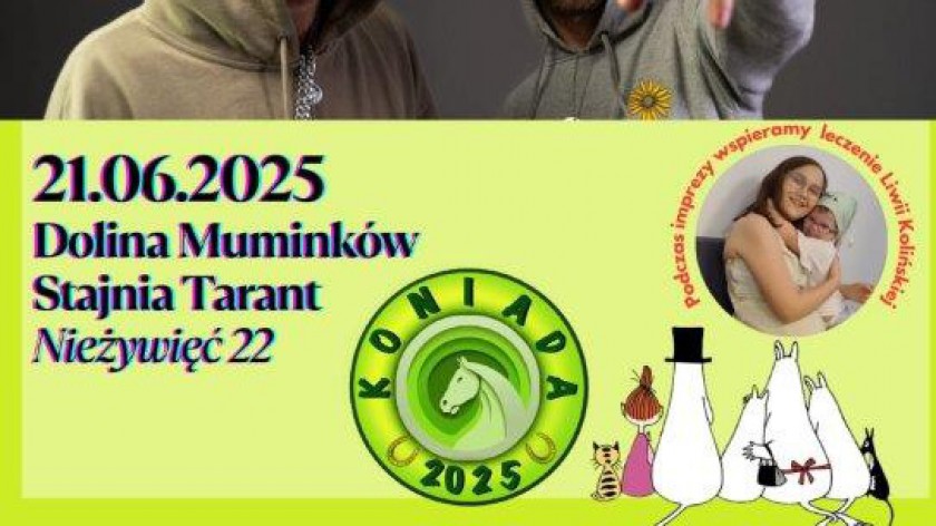 W Nieżywięciu, w gminie Człuchów, odbędzie się jutro 21.06. charytatywna Koniada