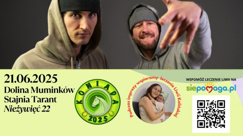 W Nieżywięciu, w gminie Człuchów, odbędzie się charytatywna Koniada. Impreza ma wesprzeć leczenie Liwii Kolińskiej