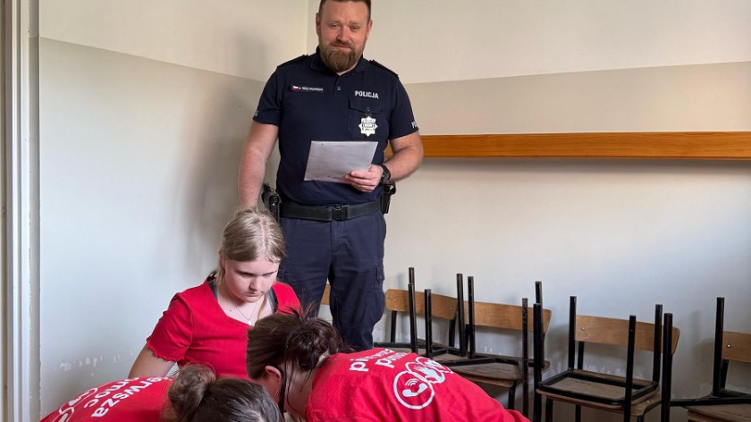 Wiedzą, jak pomagać - uczniowie z powiatu tucholskiego rywalizowali w turnieju Młody Ratownik