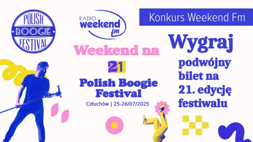 Konkurs Weekend FM. Wygraj podwójny bilet na 21. edycję Polish Boogie Festival