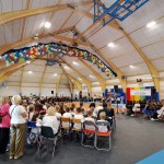   | Nowa hala prezentem na 80-lecie Szkoły Podstawowej nr 1 w Człuchowie. Obiekt został oficjalnie otwarty (FOTO)