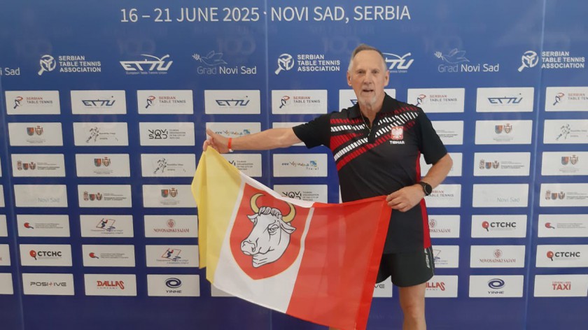 Trzech zawodników z regionu walczyło w Mistrzostwach Europy Weteranów w Tenisie Stołowym