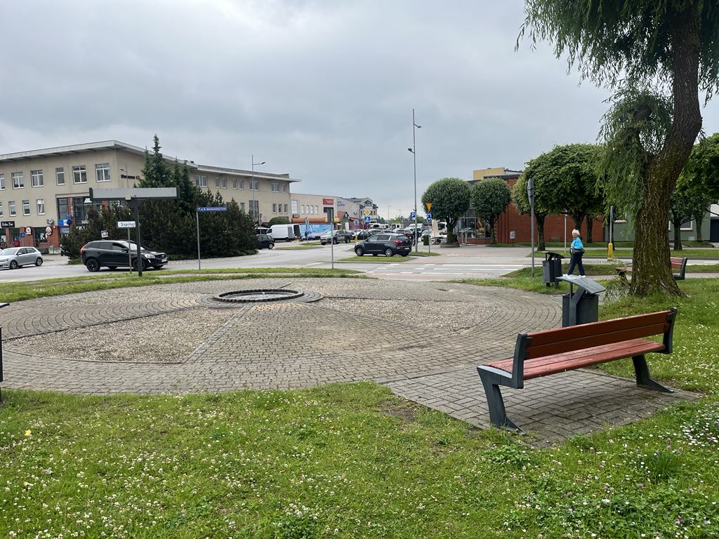Skwer Sanary-sur-Mer w Kościerzynie ma odzyskać swoją świetność. Wróci tu fontanna