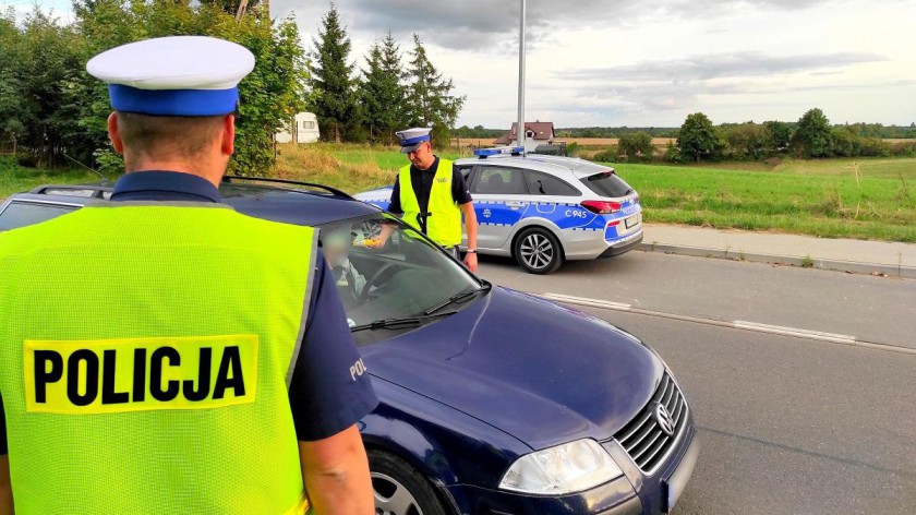 Cztery osoby bez prawa jazdy po policyjnej akcji Trzeźwy poranek w powiecie tucholskim