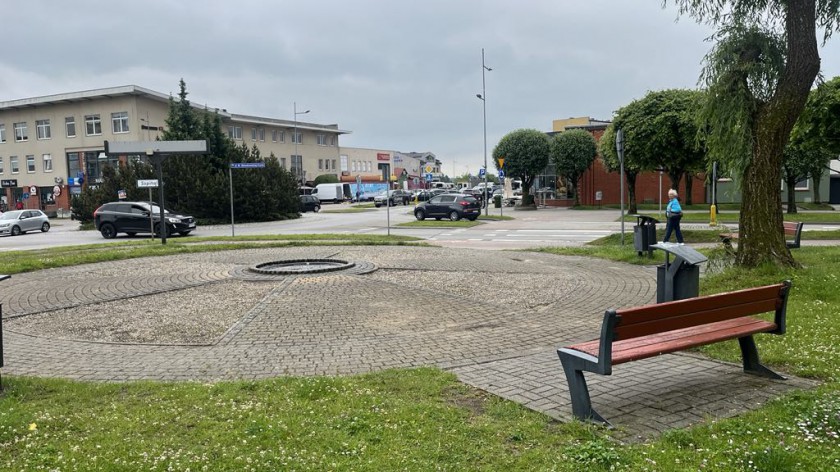 Skwer Sanary-sur-Mer w Kościerzynie ma odzyskać swoją świetność. Wróci tu fontanna