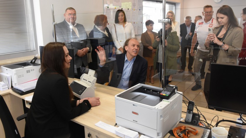 Biuro zamiejscowe wydziału komunikacji w Czersku działa już miesiąc