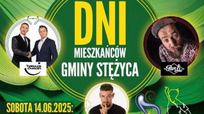 W ten weekend 14-15.06. odbędą się Dni Mieszkańców Gminy Stężyca