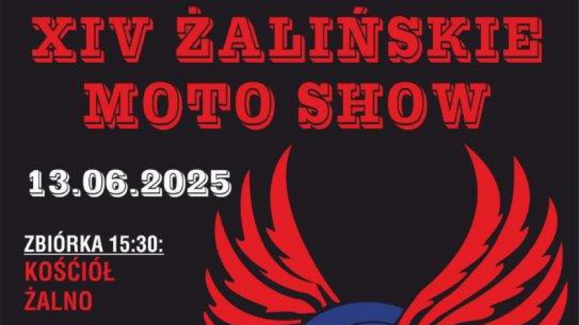 Jutro 13.06 w Żalnie 14. Żalińskie Moto Show na rzecz Arkadiusza Schrodera