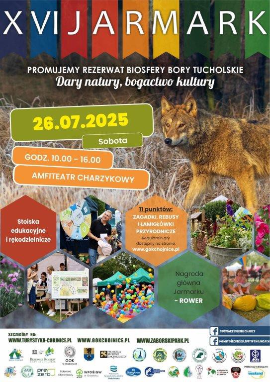 16. Jarmark Ekoturystyczny w Charzykowach pełen atrakcji. Impreza już w tę sobotę (26.07) (ROZMOWA)