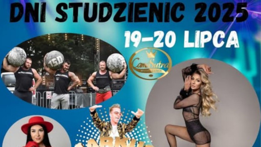 W ten weekend 19-20.07 Dni Studzienic. Będą pokazy strongmanów, turniej sołectw i koncerty