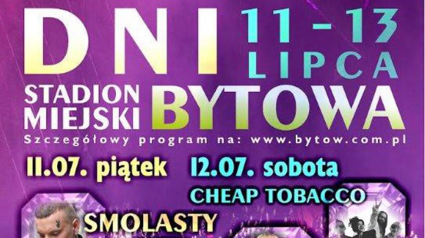 Koncerty gwiazd polskiej estrady i seria wydarzeń towarzyszących. Tak zapowiadają się Dni Bytowa