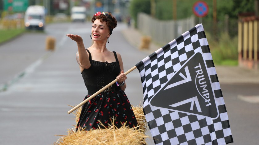 Retro motocykle, taniec, pin-up i muzyka. Polish Boogie Festival na żywo z Człuchowa w dniu koncertu finałowego RELACJE, FOTO