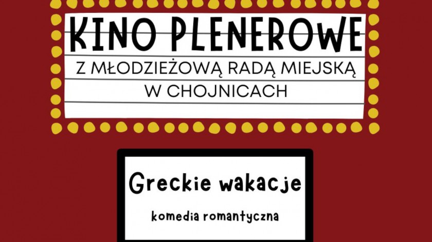 Dzisiaj 16.07 w chojnickiej Fosie Miejskiej wakacyjny seans w ramach kina letniego