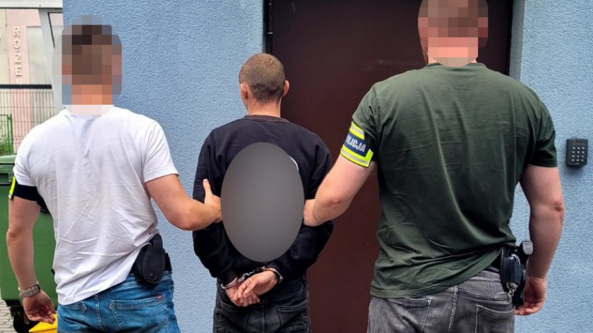 Jest areszt dla nożownika z Tucholi. Mężczyzna usłyszał zarzut spowodowania ciężkiego uszczerbku na zdrowiu