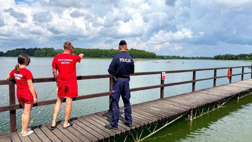Tucholscy policjanci w ogólnopolskiej akcji Kręci mnie bezpieczeństwo w lecie