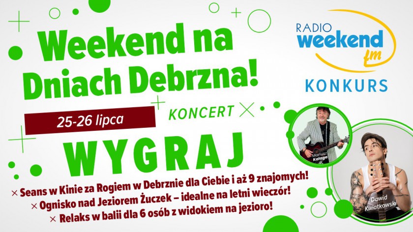 Konkurs z okazji Dni Debrzna. Wygraj jedną z trzech atrakcyjnych nagród!
