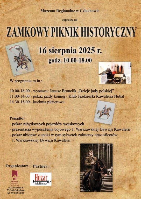 O historii polskiej kawalerii na Zamkowym Pikniku Historycznym w Człuchowie