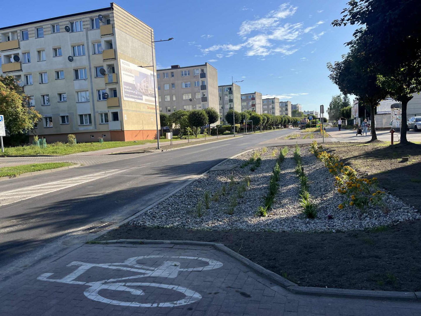 Zakończył się remont ulicy Skłodowskiej w Kościerzyny. "Koszt inwestycji to ponad 900 tys. złotych"