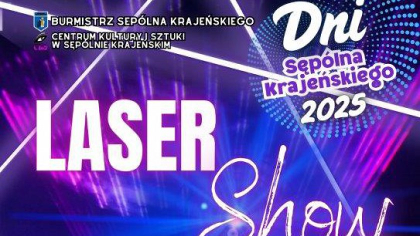 Centrum Kultury i Sztuki w Sępólnie Krajeńskim zaprasza dziś 6.08 na fontanny tańczące z ogniem i z laserami