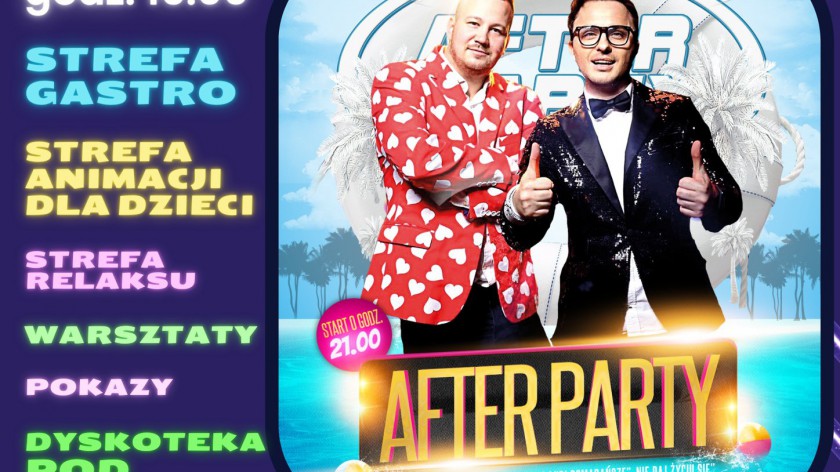 Dzisiaj 29.08 w Więcborku taneczne zakończenie lata z zespołami Mejk i After party