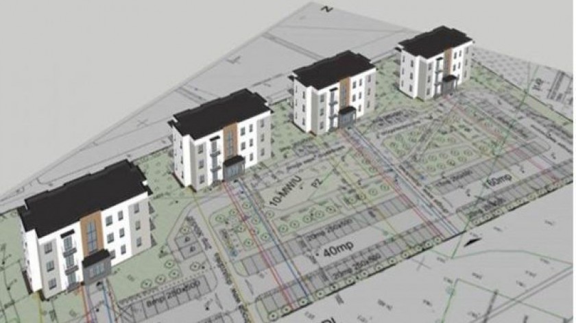 Prawie 25 mln zł dla gminy Bytów na budowę mieszkań komunalnych. To 72 mieszkania w 4 blokach