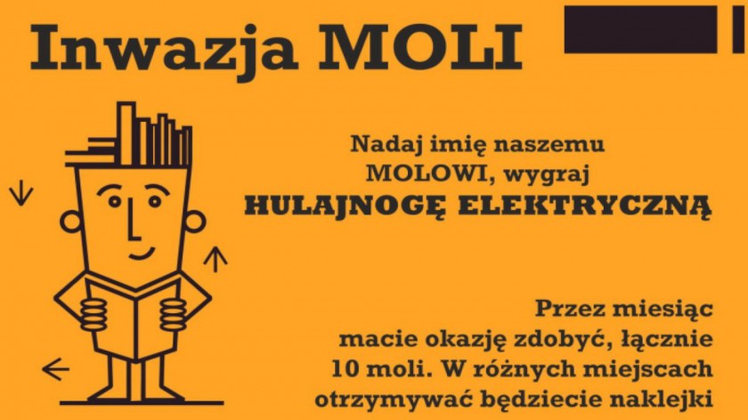 Inwazja MOLI w Chojnicach. Ruszyła gra terenowa nie tylko miłośników książek ROZMOWA