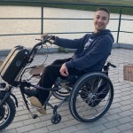   | 23-letni Piotr Dyląg z Chojnic zbiera pieniądze na zakup nowego wózka
