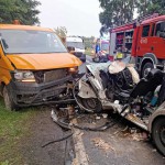   | Wypadek w Stołcznie w gminie Człuchów. Droga krajowa 25 była zablokowana (FOTO, AKTUALIZACJA)
