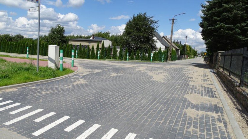 Zakończyła się budowa ulicy Ogrodowej w Wituni, w gminie Więcbork. Trwają jeszcze odbiory techniczne