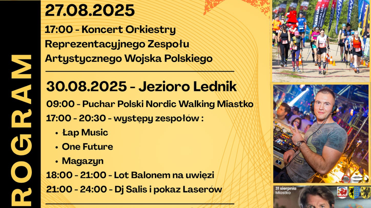W sobotę (30.08) Miastko po raz pierwszy będzie gospodarzem Pucharu Polski Nordic Walking