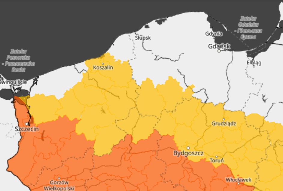 IMGW ostrzega przed upałem. Temperatura w regionie ma w czwartek wynieść od 30 do 32 stopni Celsjusza