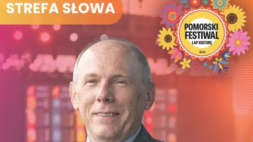 Profesor Cezary Obracht-Prondzyński będzie prowadził wykłady w strefie słowa podczas Dni Miastka ROZMOWA