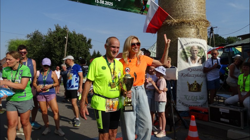 Ryszard Kałaczyński z Wituni koło Więcborka przebiegł swój tysięczny maraton FOTO, ROZMOWA