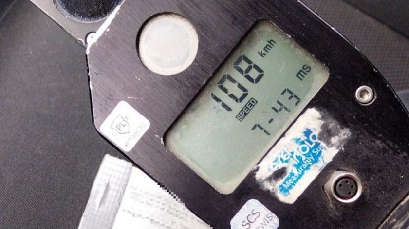 Wrocławianin złamał przepisy w Chojnicach. Pędził przez miasto z prędkością 108 km na godzinę